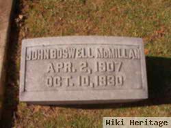 John Boswell Mcmillan