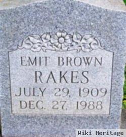 Emit Brown Rakes