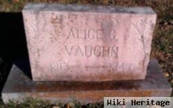 Alice G Vaughn