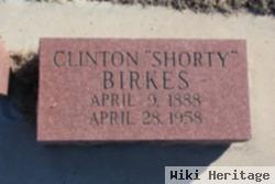 Clinton Gilbert "shorty" Birkes