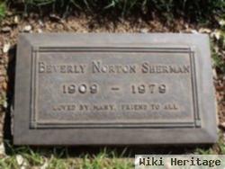 Beverly Norton Sherman