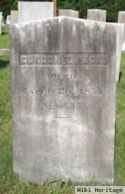 Gurdon T Peck