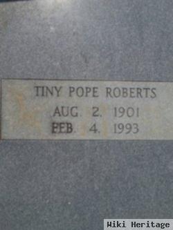 Syphronia Jane "tiny" Pope Roberts
