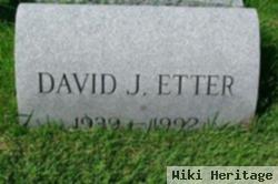 David J Etter