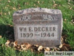 William E Decker