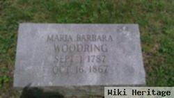 Maria Barbara Woodring