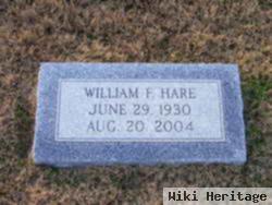 William F Hare