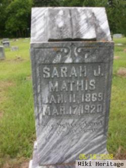 Sarah J. Read Mathis