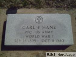 Pfc Carl F. Hane