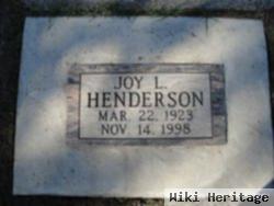 Joy L Henderson