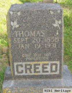 Thomas J Creed