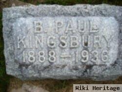 Paul B Kingsbury