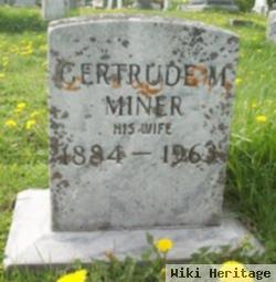 Gertrude M. Valincourt Miner