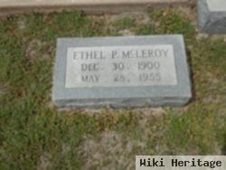 Ethel Pearl Mcgill Mcleroy