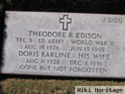 Theodore R Edison