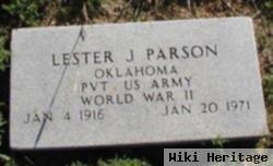 Lester J Parson