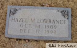 Hazel M. Lowrance