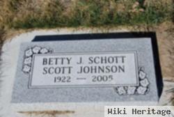 Betty J. Schott Johnson