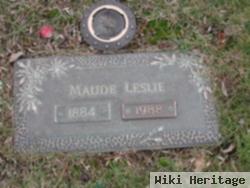 Maude M. Leslie