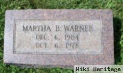 Martha B Warner