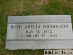 Ruth Adelia Nicholson