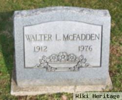 Walter L. Mcfadden