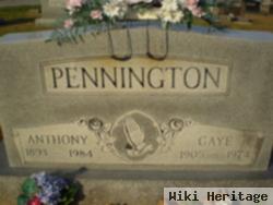 Gaye Threkild Pennington