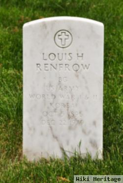 Louis H Renfrow