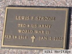 Lewis F Strome