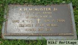 Richard Hardy Mcalister, Jr