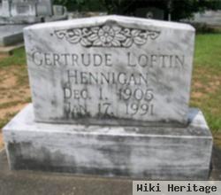 Gertrude Loftin Hennigan