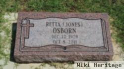 Retta Jones Osborn