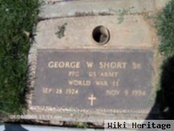 George W Short, Sr