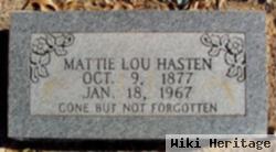 Mattie Lou Arnett Hasten