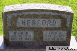 Fred B Herford