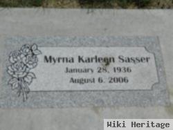 Myrna Karleen Sasser