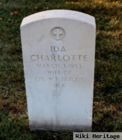 Ida Charlotte Pascoe