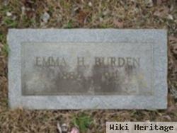 Emma H Burden