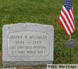 Jasper W Mccauley