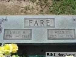 Willie Edward Fare