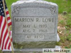 Marion Richard Lowe