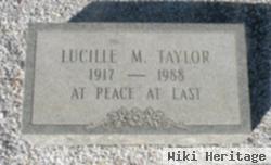 Lucille M. Taylor