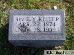 Rev Edward Yates Keiter