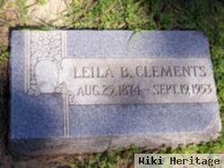 Lelia B Clements