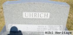 Infant Son Uhrich