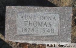 Fredonia Lee "aunt Donnie" Thomas