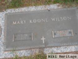 Mary Alice Koon Wilson