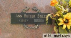 Ann Butler Stiles