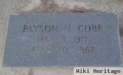 Payson H Cobe