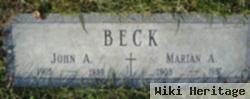 John A Beck